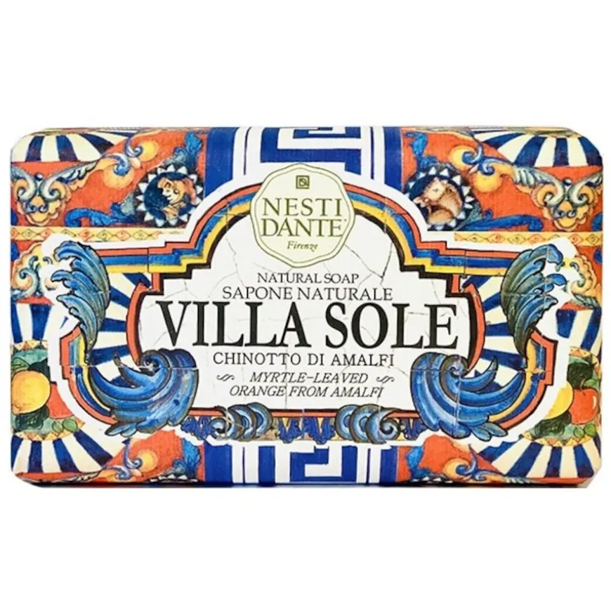 Amalfi sinaasappel met mirtebladeren Zeep