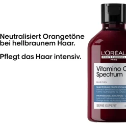Blauwe kleurstoffen neutraliserende shampoo