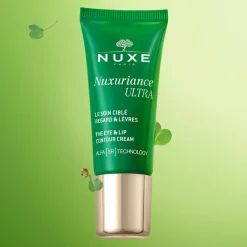 De crème voor oog- en lipcontouren