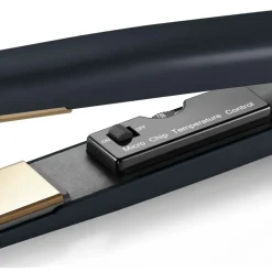 De gouden straightener met titanium platen