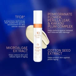 De zonnebrandcrème SPF 50