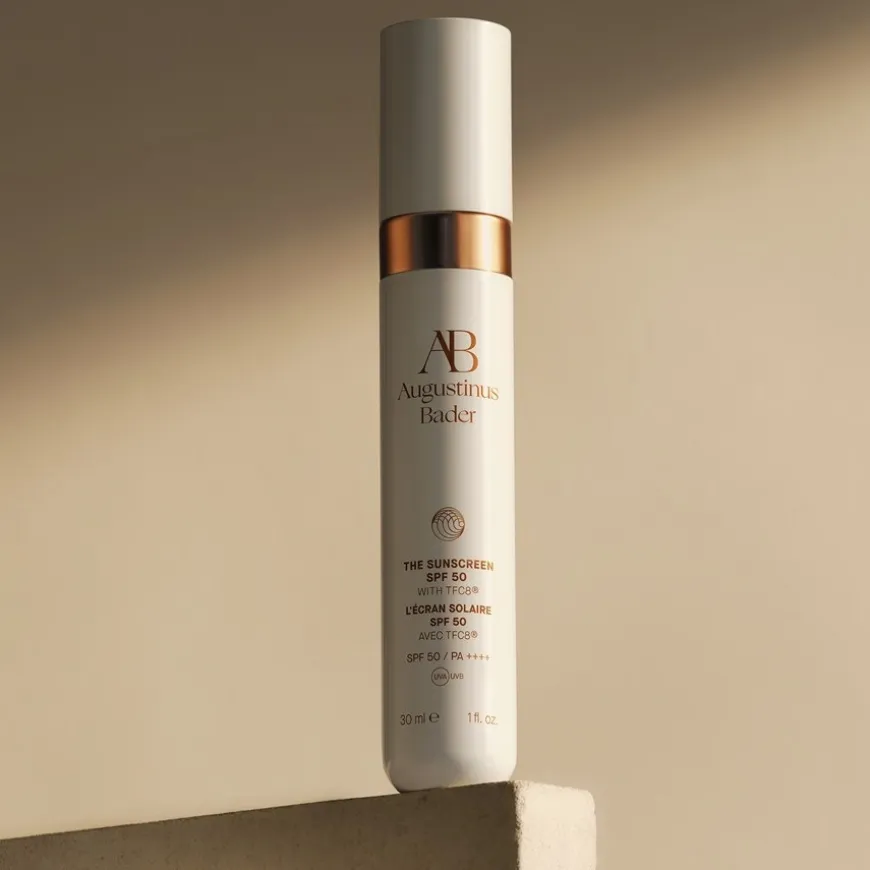 De zonnebrandcrème SPF 50