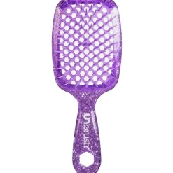 Detangling Hair Brush Glitter - Amethyst