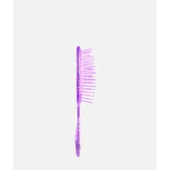 Detangling Hair Brush Mini Glitter - Amethyst