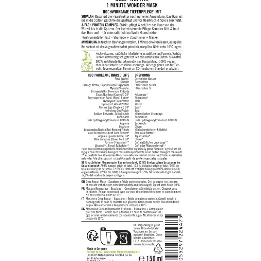 Diep Herstellend Masker