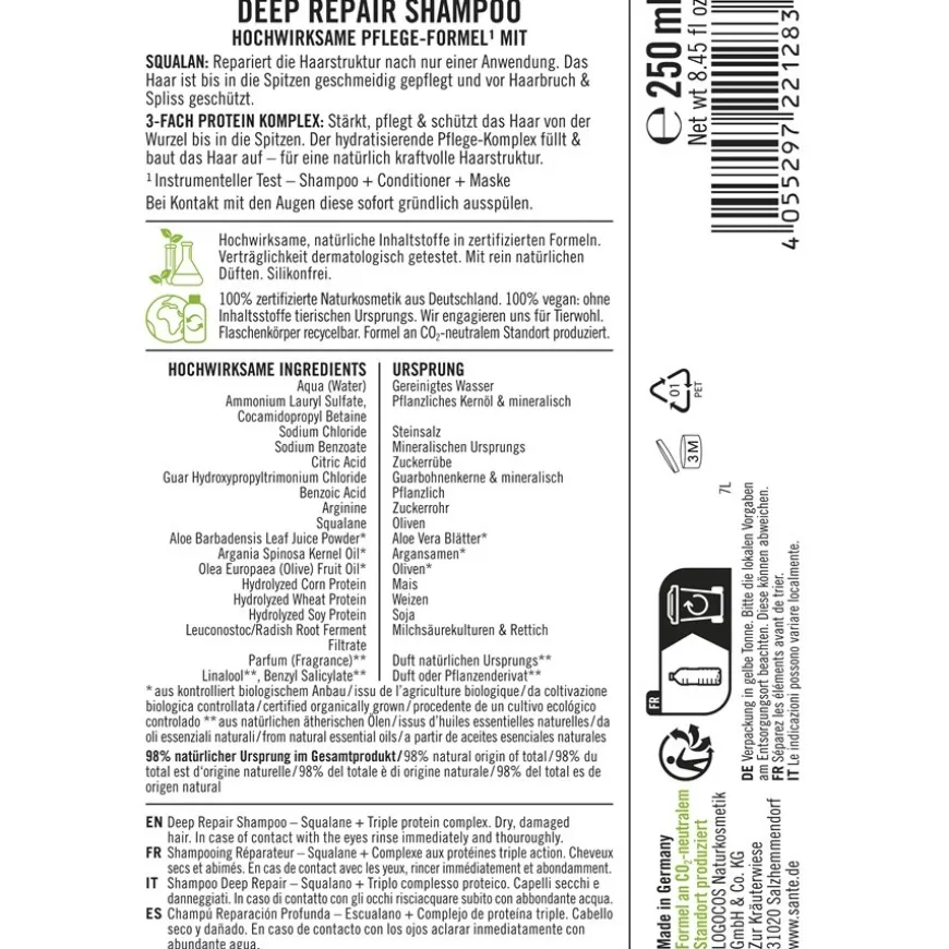 Diep Herstellende Shampoo