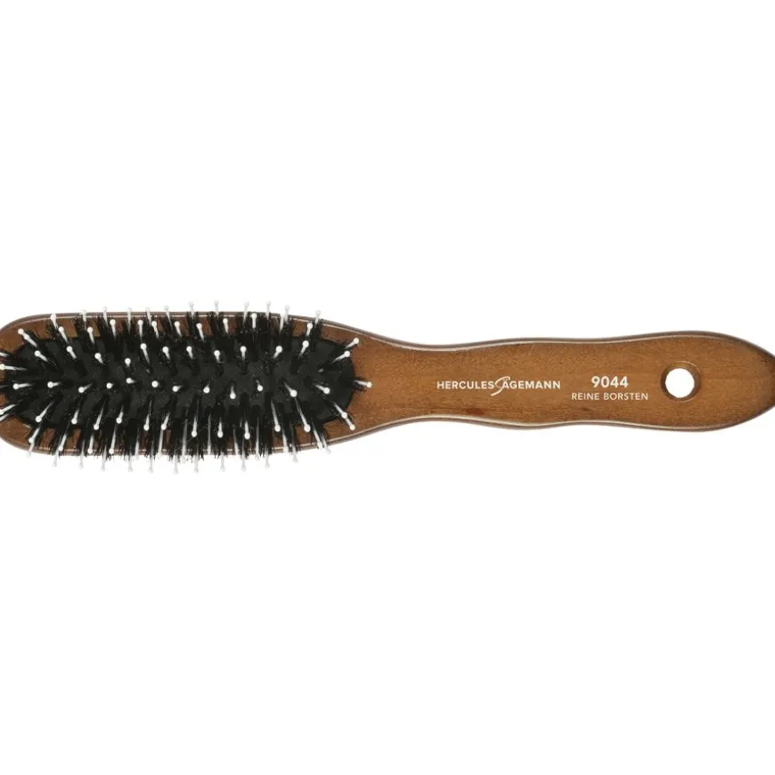 Donkere houten borstel model 9044