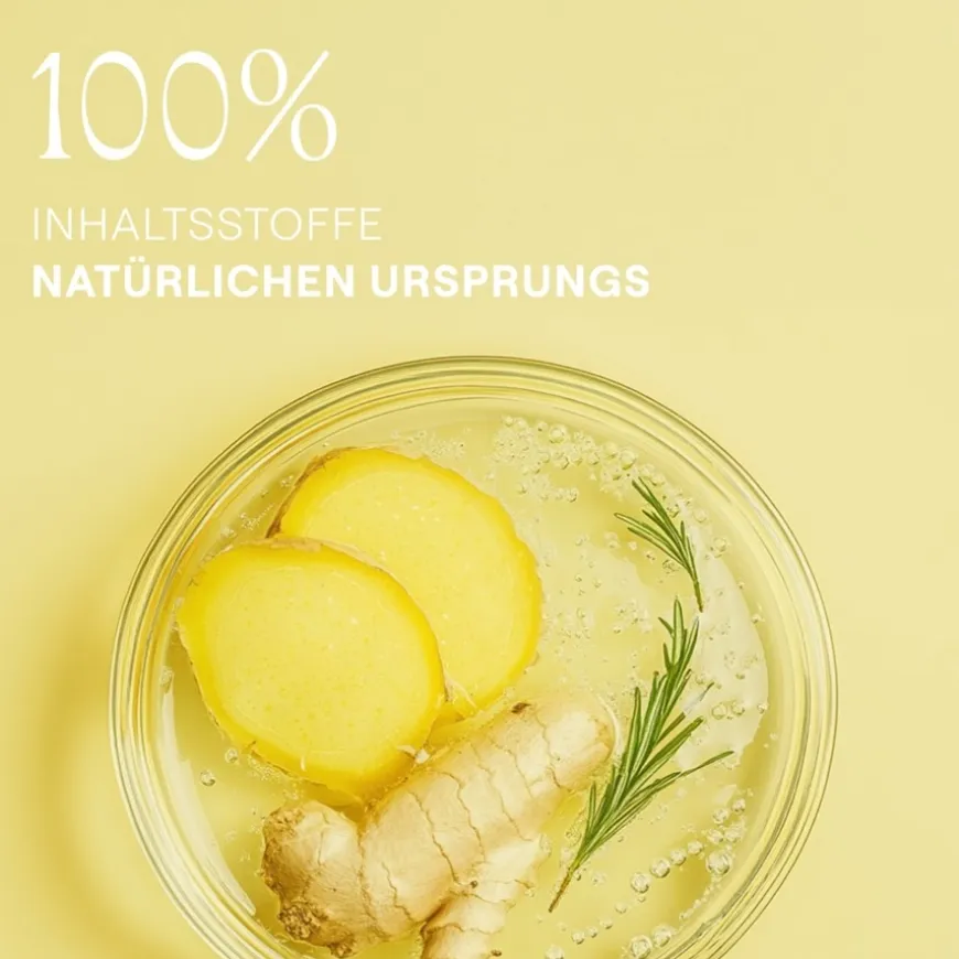 Energie Douchegel Gember, Reinigt de huid op milde wijze en geeft nieuwe energie