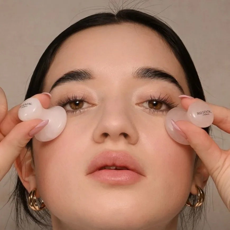 Eye Flowies Rozenkwarts voor natuurlijk liften