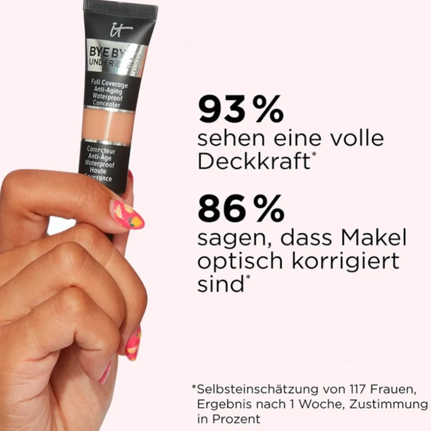 Full Coverage Anti-Aging Concealer, Bye Bye oogwallen