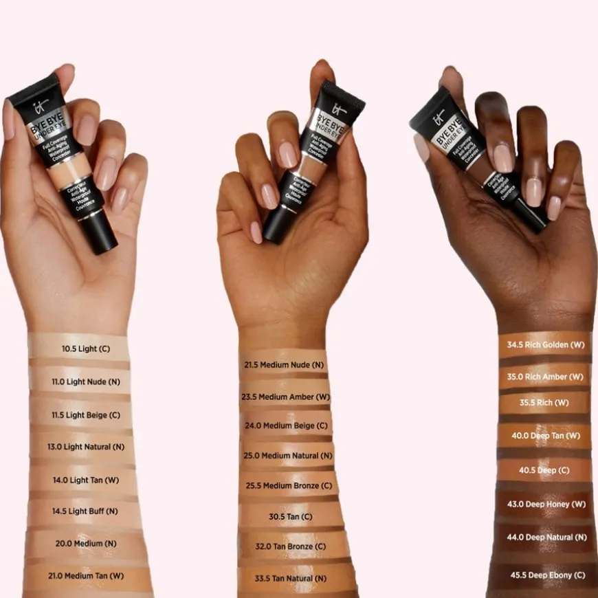 Full Coverage Anti-Aging Concealer, Bye Bye oogwallen