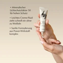 Gevoelige SPF50 Dagelijkse Zonnecrème