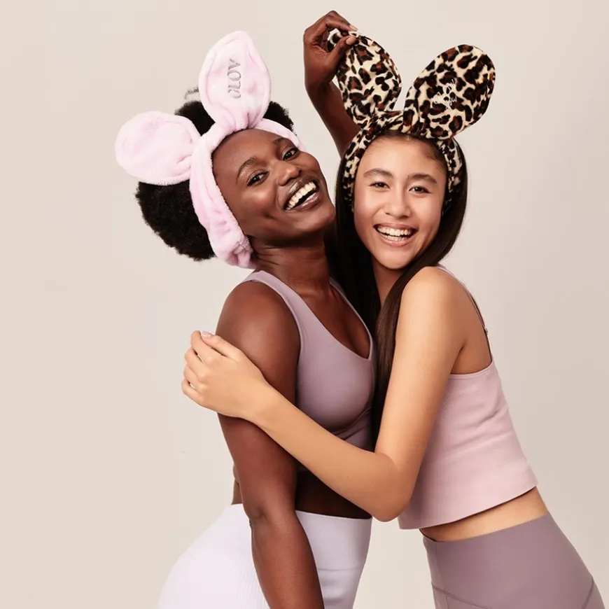 Headband Bunny Ears Pink