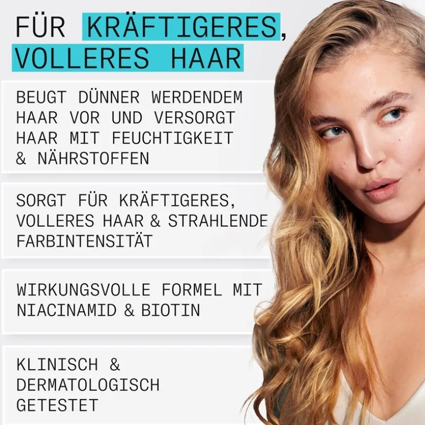 Hoofdhuid- en haarbehandeling, Gekleurd haar Licht dunner wordend