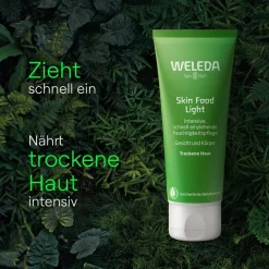 Huid Eten Licht, Intensieve, snel absorberende moisturizer voor gezicht en lichaam