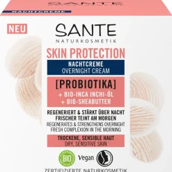 Huidbeschermende Nachtcrème met Probiotica, Biologische Inca Inchi Olie & Biologische Shea Butter