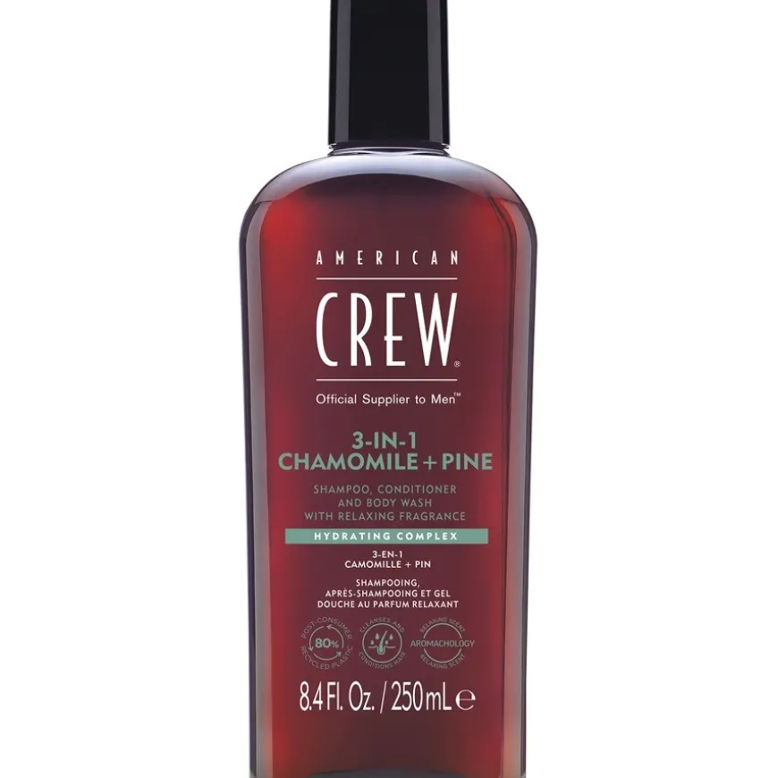 3-in-1 Chamomile + Pine Shampoo, Conditioner and Body Wash