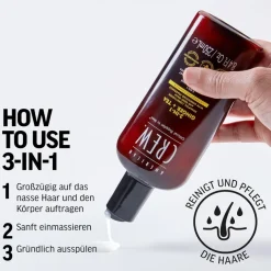 3-in-1 Ginger + Tea Shampoo, Conditioner and Body Wash