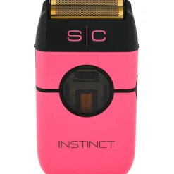 Instinct Metal Shaver Pink, Professional Double Foil Shaver with IN2 Vector Motor