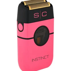 Instinct Metal Shaver Pink, Professional Double Foil Shaver with IN2 Vector Motor