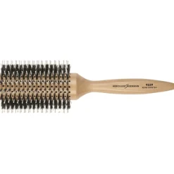 Lichtgekleurde houten ronde borstel model 9229