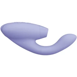 Luxe dubbele stimulator met Pleasure Air-technologie voor de clitoris en vibratie voor de G-Spot, Lila