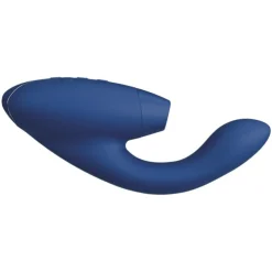 Luxe dubbele stimulator met Pleasure Air-technologie voor de clitoris en vibratie voor de G-Spot, Bosbessen