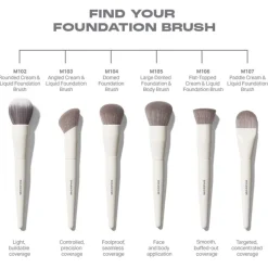 M103 Angled Cream & Liquid Foundation Brush