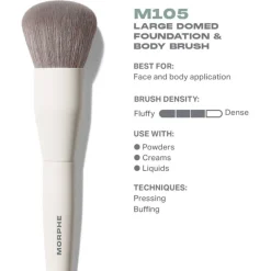 M105 Large Domed Foundation & Body Brush