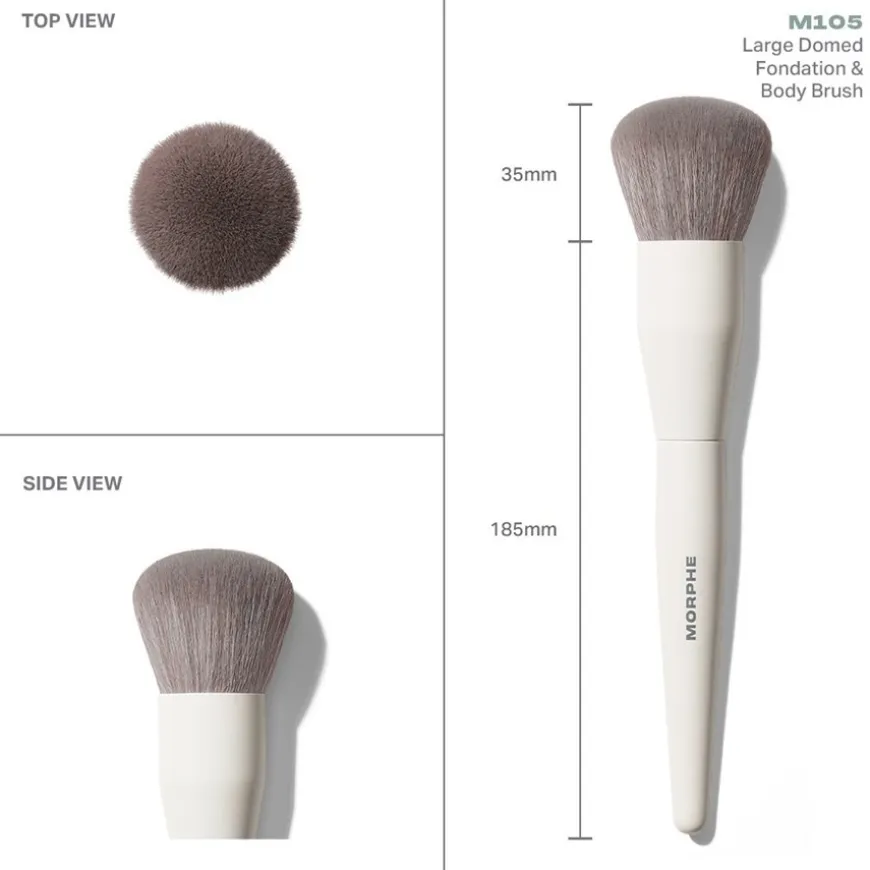 M105 Large Domed Foundation & Body Brush