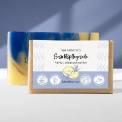 Mediterrane gezichtszeep
