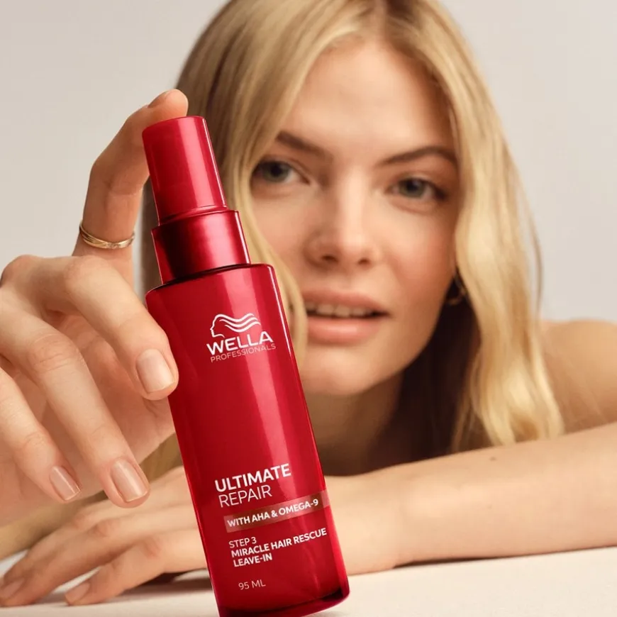 Miracle Hair Rescue Leave-In, met AHA & Omega-9