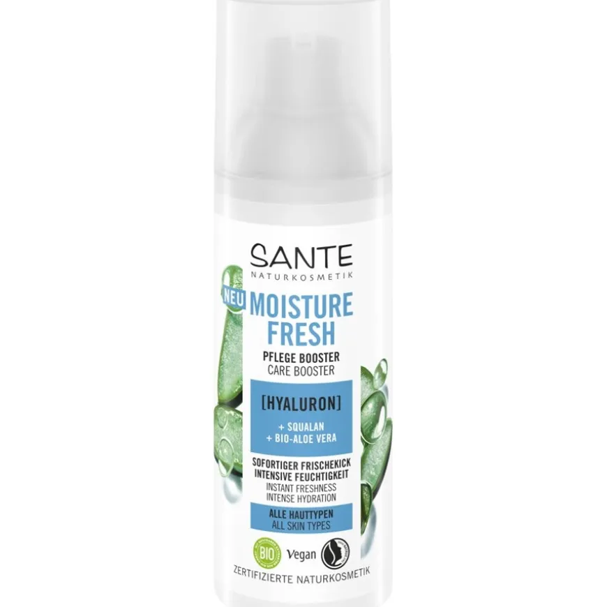 Moisture Fresh care booster met hyaluronzuur, squalaan & organische aloë vera