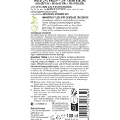 Moisture Fresh 3in1 crèmescrub met lavasteen, biologische aloë vera & biologische avocado-olie