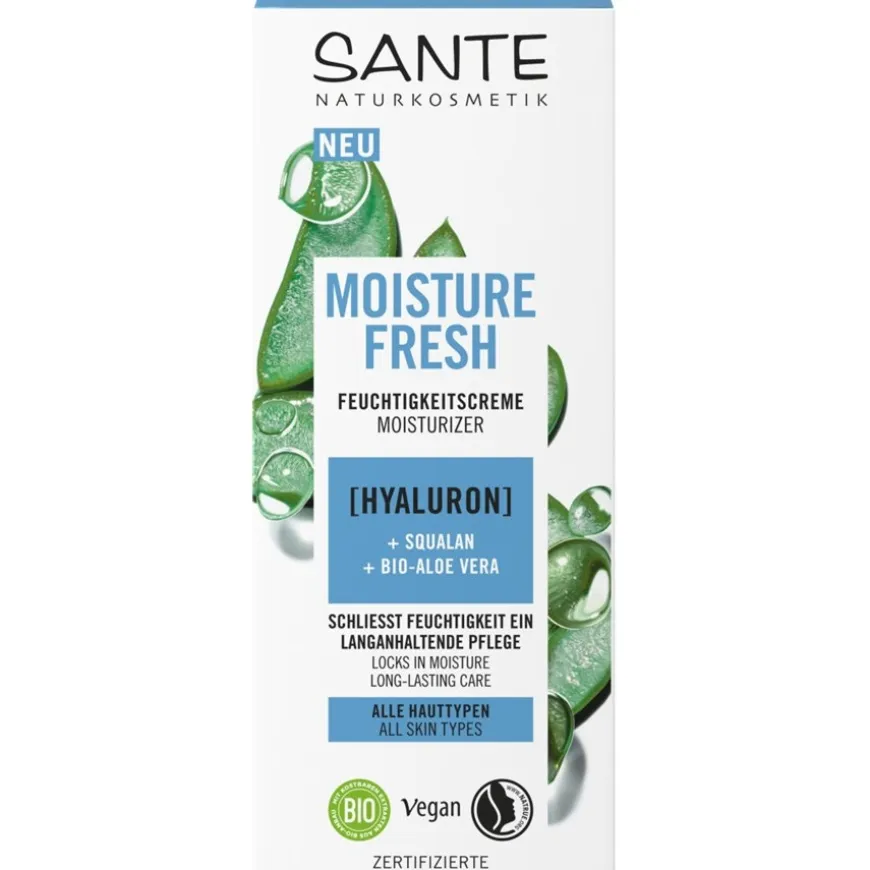 Moisture Fresh vochtinbrengende crème met hyaluronzuur, squalaan & biologische aloë vera