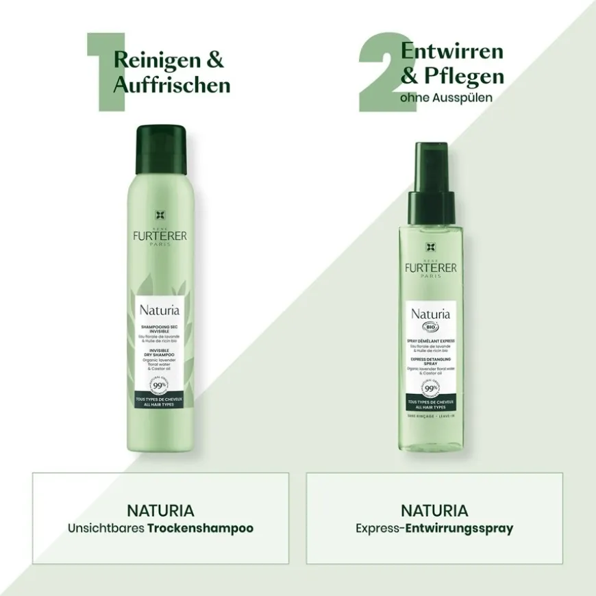 Onzichtbare droogshampoo