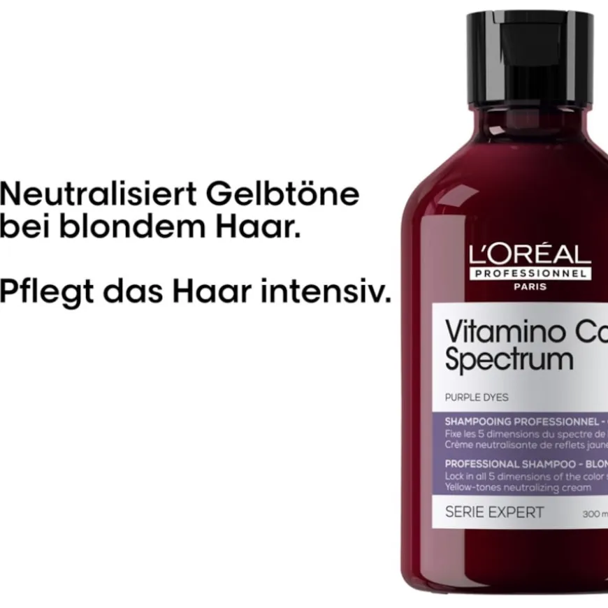 Paarse kleurstoffen shampoo
