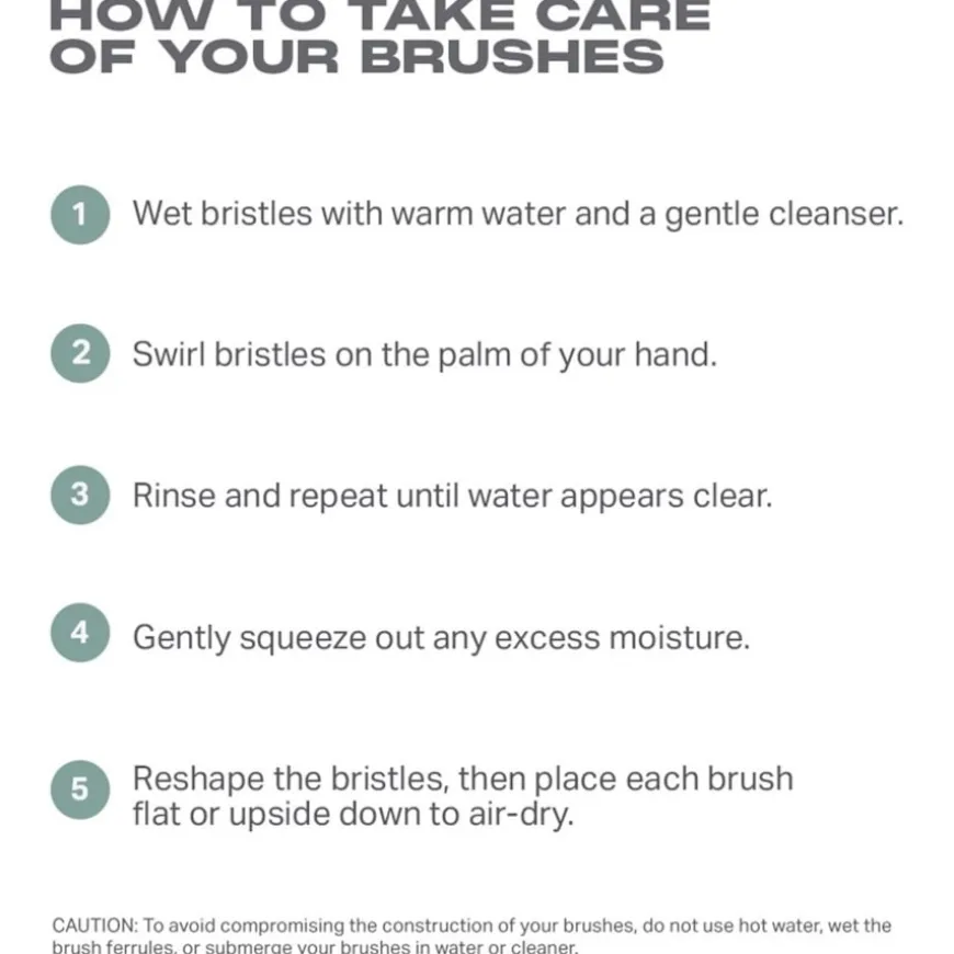 Portrait Mode 5-Piece Face Brush Set