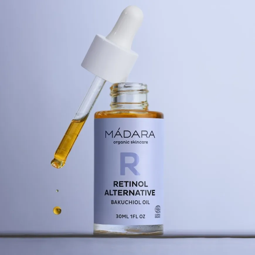 Retinol Alternatief Plantaardige Bakuchiol Gezichtsolie