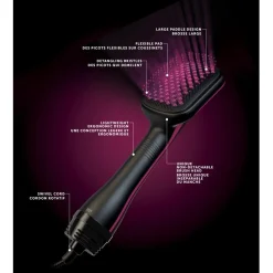 Salon One-Step Hair Dryer 2-In-1 RVDR5212E