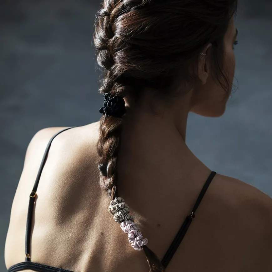 Scrunchies voor dun haar, Origineel