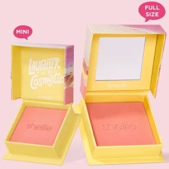 Shellie Rouge Mini, Zachtroze met parelmoerglans