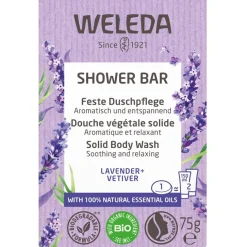Shower Bar Solid Doucheverzorging Lavendel + Vetiver, Aromatische, ontspannende geur
