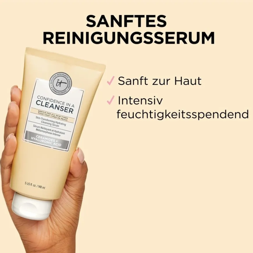 Skin-Transforming Hydrating Cleansing Serum, Confidence In A Cleanser
