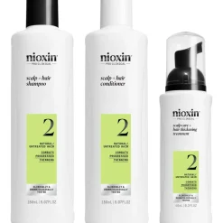 3-Step-System Set, Natural Hair Progressed Thinning