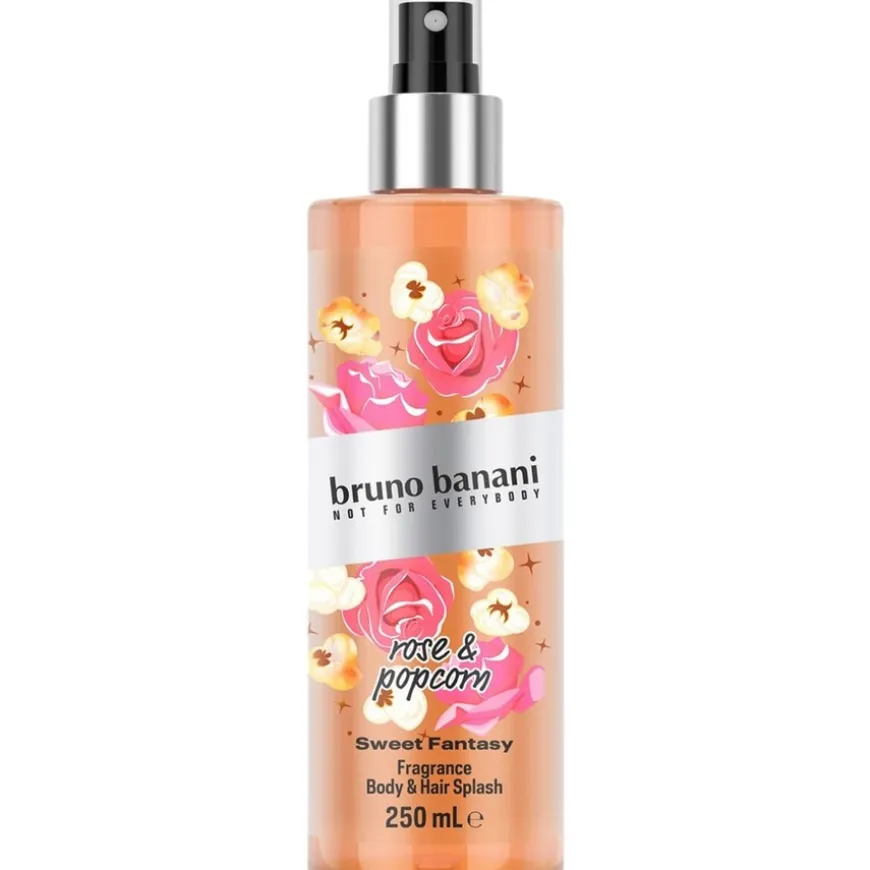 Sweet Fantasy Geur Lichaam & Haar Splash, Rose & Popcorn