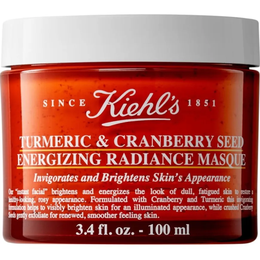 Turmeric & Cranberry Seed Energizing Radiance Masque, kurkuma & cranberry-zaad