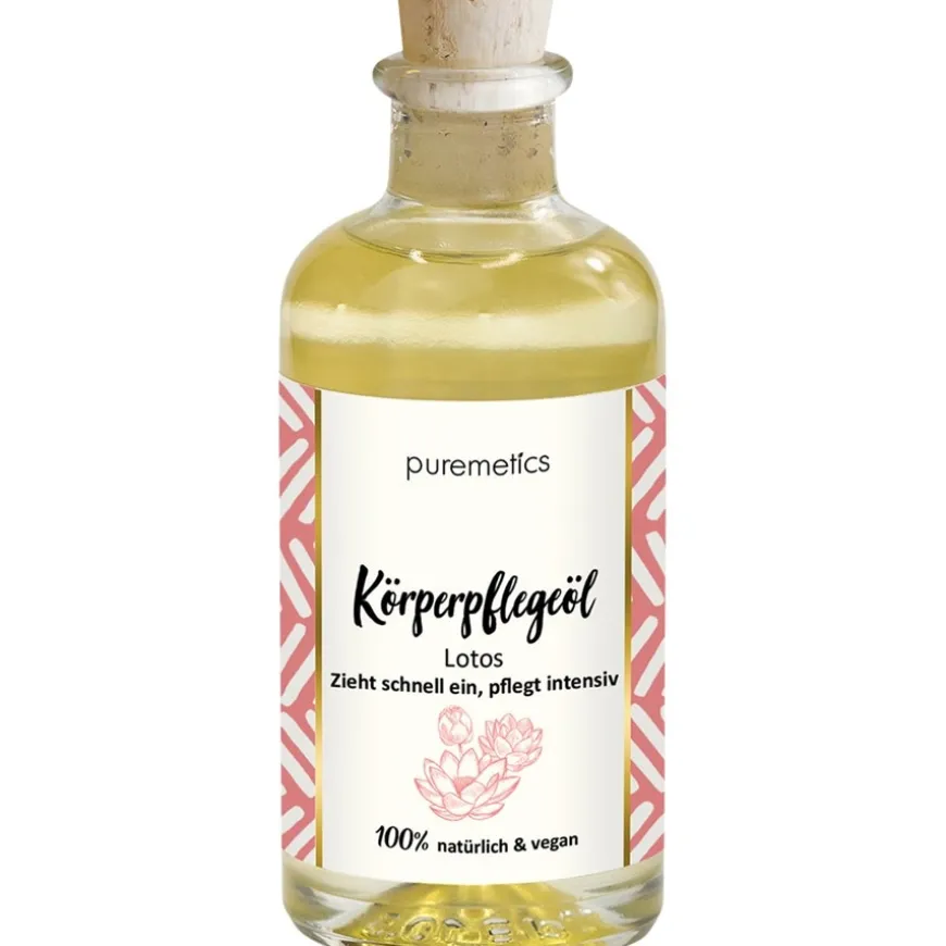 Verzorgende body oil Lotos