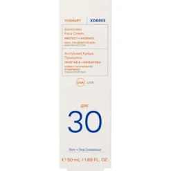 Yoghurt zonnebrandcrème voor het gezicht SPF30