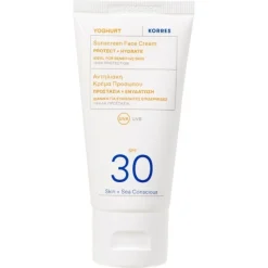Yoghurt zonnebrandcrème voor het gezicht SPF30